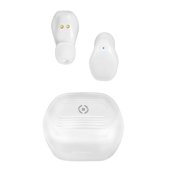 Celly FLIP2 Headset True Wireless Stereo (TWS) I öra Samtal/musik USB Type-C Bluetooth Vit