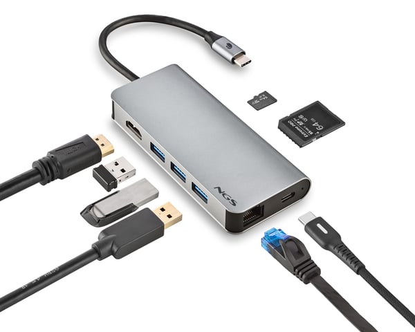 NGS WONDER DOCK 8 USB 2.0 Type-C Hopea