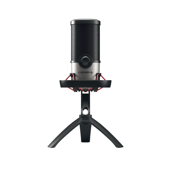 CHERRY UM 6.0 ADVANCED Svart, Silver Bordsmikrofon