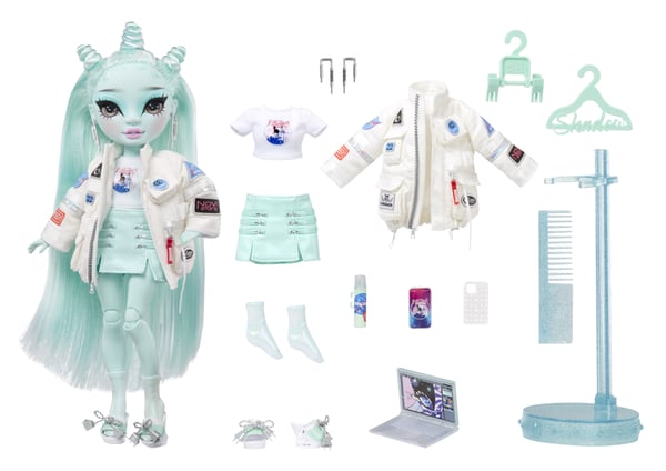 Rainbow High Shadow High S23 Fashion Doll- Zooey Electra (Green)
