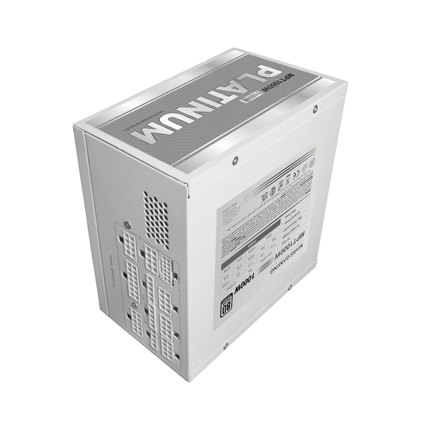 Mars Gaming MPT1000W strömförsörjningsenheter 1000 W 24-pin ATX ATX Vit