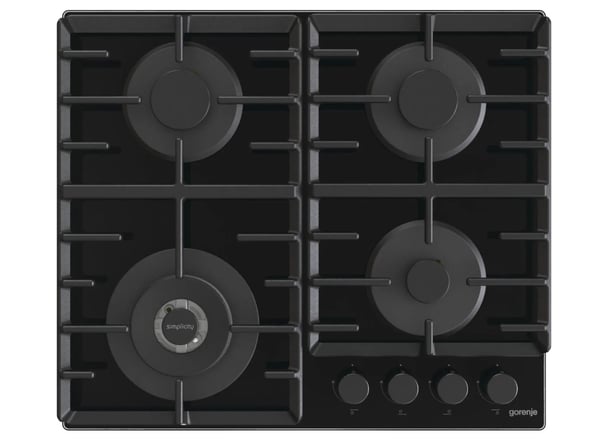 Gorenje GTW642SYB Sort Indbygget 60 cm Gaskomfur 4 zone(s)