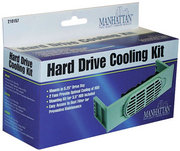 Manhattan Hard Drive Cooling Kit Hårddisk Fan Vit