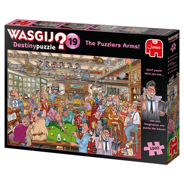 Wasgij Destiny 19 1000 pcs Kuviopalapeli 1000 kpl Sarjakuvat