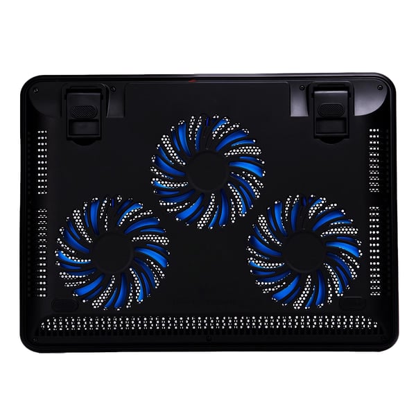 UNYKAch CANDY C300 kannettavan tietokoneen jäähdytysalusta 39,6 cm (15.6") 1100 RPM Musta, Sininen