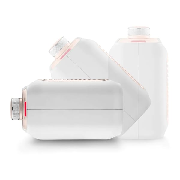 De’Longhi HFX10B03.PK inomhus Rosa, Vit 360 W Elektrisk värmefläkt