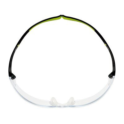 3M SF4000CC1 skyddsglasögon Plast Svart, Grön