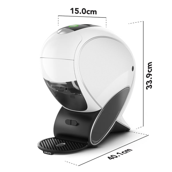 Krups NESCAFÉ DOLCE GUSTO KP8501 Halvautomatisk Kuddmatad kaffebryggare 1,3 l