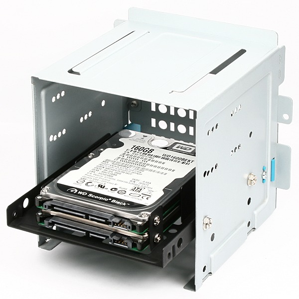 Axagon RHD-225 monteringskit Svart Metall