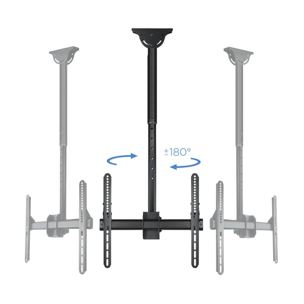 TooQ LPCE1155TSLI-B fäste för skyltningsskärm 139,7 cm (55") Svart