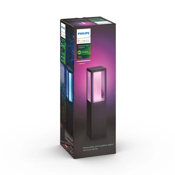 Philips Hue White and Color ambiance IMPRESS-JALUSTAVALAISIN ULKOKÄYTTÖÖN