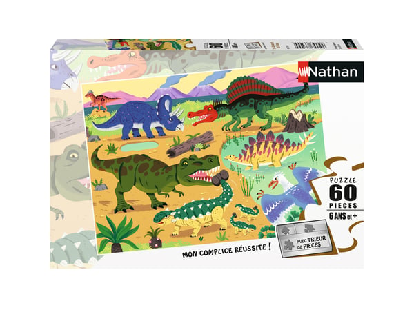 Nathan 4005556865710 puslespil 60 stk