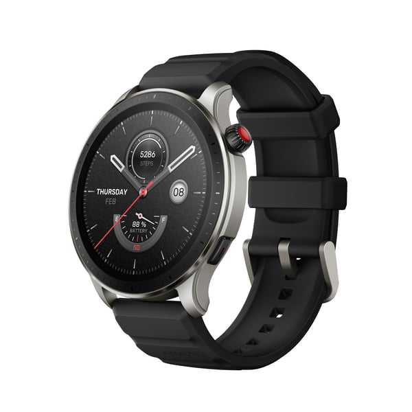 Amazfit GTR 4 Superspeed Black 3,63 cm (1.43") AMOLED 46 mm Digital 466 x 466 pixlar Pekskärm Svart GPS