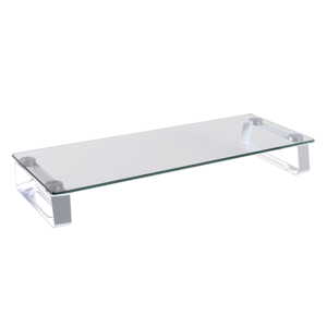 LogiLink BP0027 fäste och ställ till bildskärm 81,3 cm (32") Bord Metallisk, Transparent