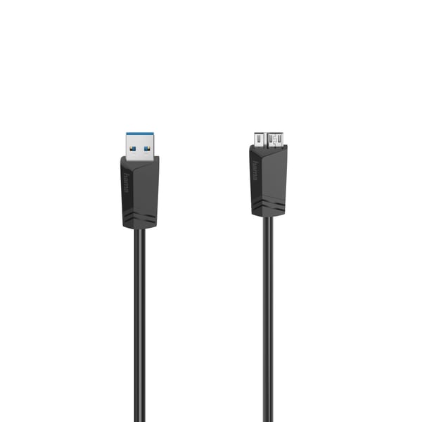Hama 00200626 USB-kablar 0,75 m Micro-USB A USB A 5 Gbit/s Svart
