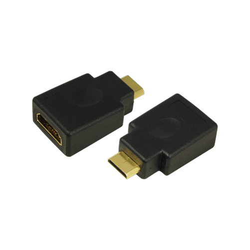 LogiLink AH0009 kabel kønsskifter HDMI C HDMI A Sort