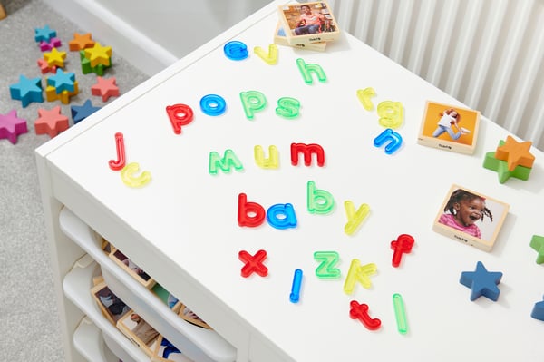 Tickit Translucent Letters Lowercase