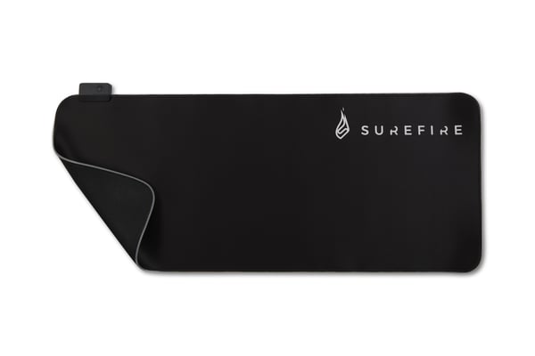 SureFire Silent Flight RGB-680 Spelmusmatta Svart SureFire Silent Flight RGB-680 Spelmusmatta Svart