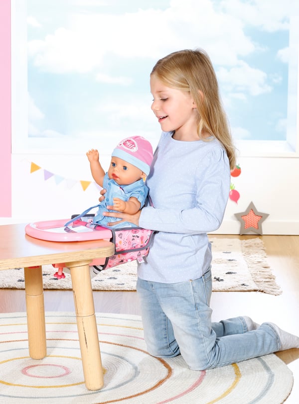 BABY born Table Feeding Chair Matstol till docka