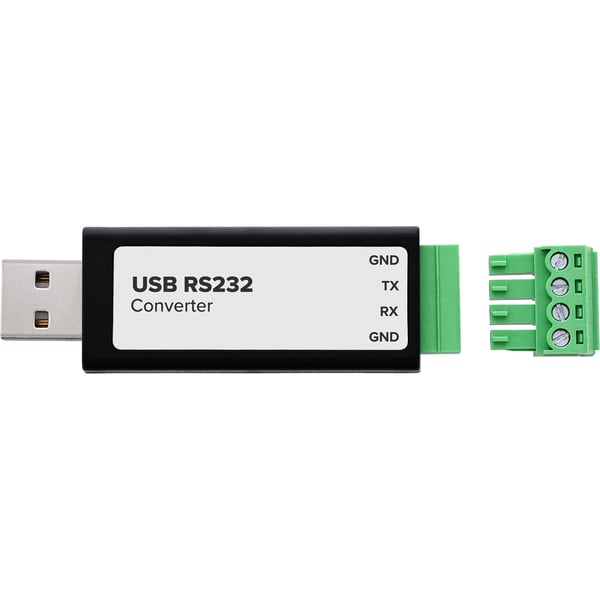 InLine 33307A seriel konverter/repeater/isolator USB 2.0 RS-232 Sort