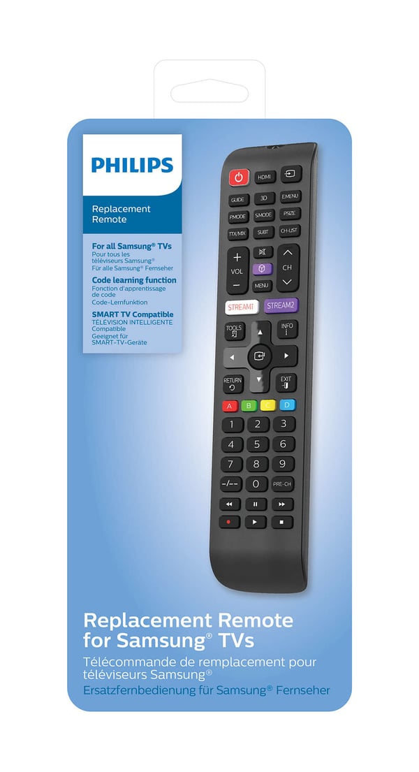 Philips SRP4010/10 fjärrkontroll IR trådlös TV Tryckknappar
