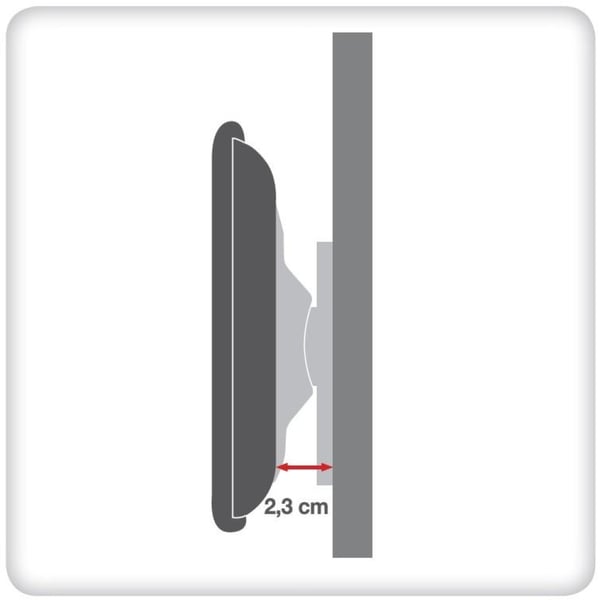 Techly ICA-PLB 140M TV-kiinnike 139,7 cm (55") Musta
