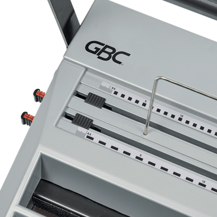GBC MB20 MultiBind Heavy Duty Comb og Wire indbindingsmaskine, kapacitet 270 A4-ark
