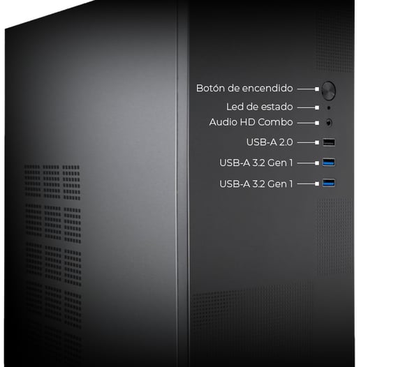 CoolBox COO-PCM440-F computeretui Midi Tower Sort 500 W