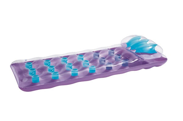 Bestway 43015 pool- och badmadrass Grön, Transparent, Gul Vinyl