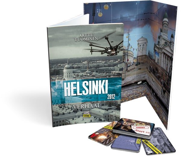 Tactic Crime Scene Helsinki Kortspil Trivia