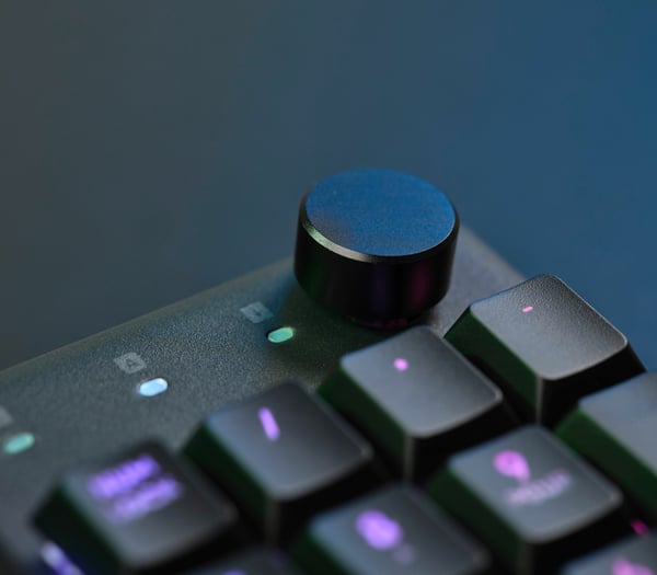 Trust GXT 866 Torix tastatur Spil USB Fransk Sort