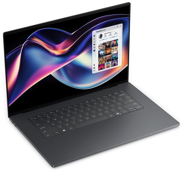 DELL XPS DA16260 Copilot+ PC Intel Core Ultra X7 358H Laptop 40,6 cm (16") Berøringsskærm 3.2K 32 GB LPDDR5x-SDRAM 1 TB SSD Wi-Fi 7 (802.11be) Windows 11 Pro Grafit Spansk