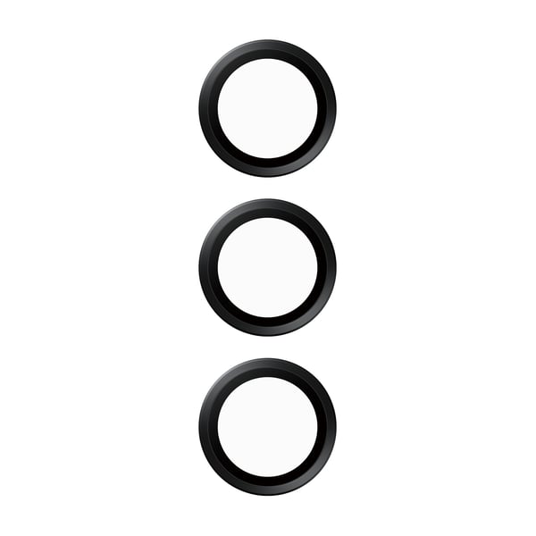 PanzerGlass ® Hoops® Camera Lens Protector Black Samsung Galaxy A55 5G Kirkas näytönsuoja 1 kpl