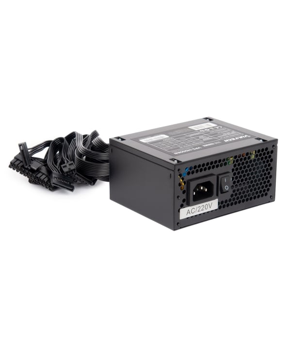 Vultech VPS-M500EB virtalähdeyksikkö 500 W 24-pin ATX mikro ATX Musta Vultech VPS-M500EB virtalähdeyksikkö 500 W 24-pin ATX mikro ATX Musta
