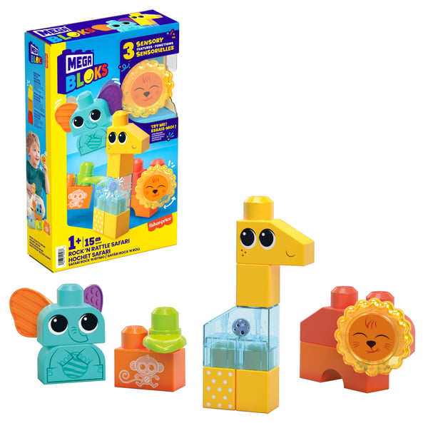 MEGA BLOKS Rock 'n Rattle Safari