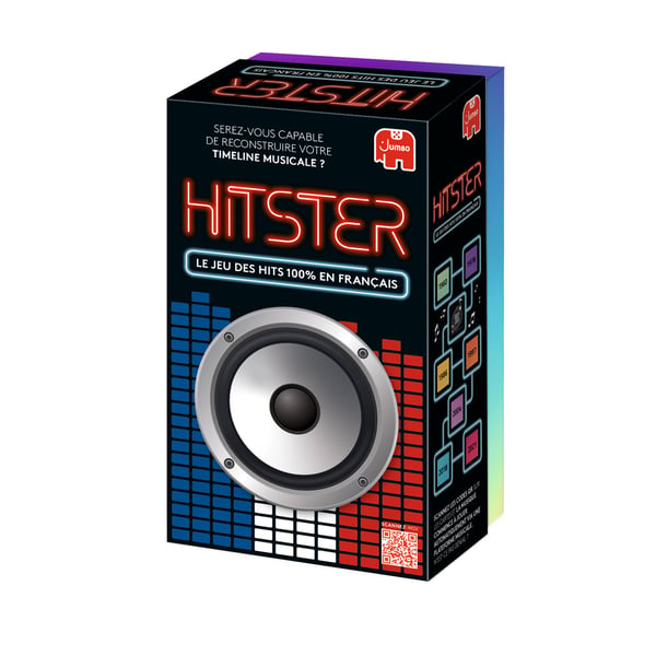 Jumbo Hitster 100% chansons françaises 30 min Korttipeli Juhla