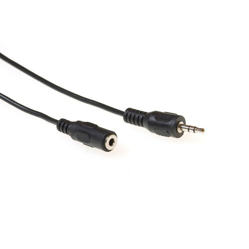 ACT AK2031 lydkabel 5 m 3.5mm Sort