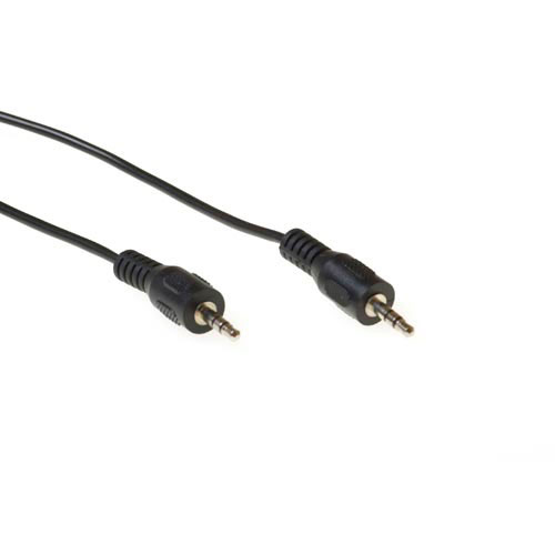 ACT AK2036 lydkabel 2,5 m 3.5mm Sort