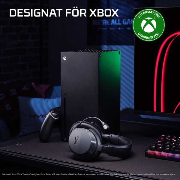 HyperX CloudX Stinger 3 trådlöst gamingheadset för Xbox