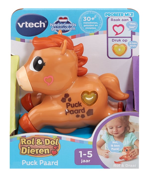 VTech Rol & Dol Dieren Puck Paard