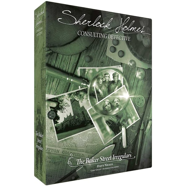 Asmodee Sherlock Holmes: Consulting Detective - The Baker Street Irregulars Lautapeli