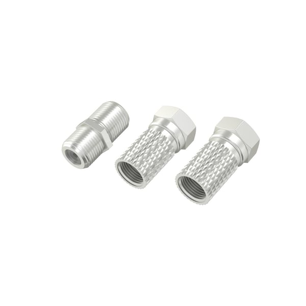 Hama 00205203 koaksiaaliliitin F-tyyppi 3 kpl