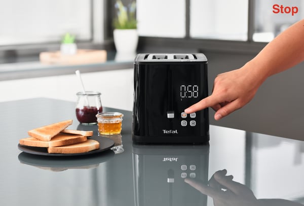 Tefal TT6408 7 2 skivor 850 W Svart