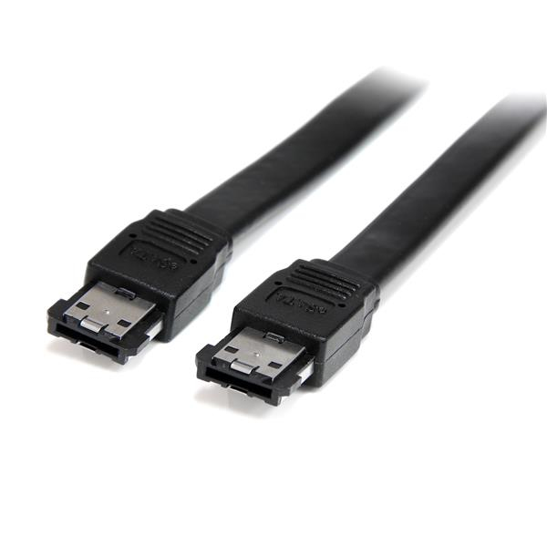 StarTech.com ESATA3 SATA-kabel 0,9 m eSATA Sort StarTech.com ESATA3 SATA-kabel 0,9 m eSATA Sort