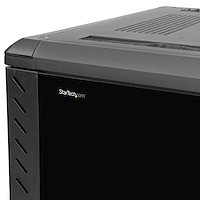 StarTech.com RK2236BKF stativ 22U Fritstående reol Sort