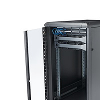 StarTech.com RK2236BKF stativ 22U Fritstående reol Sort