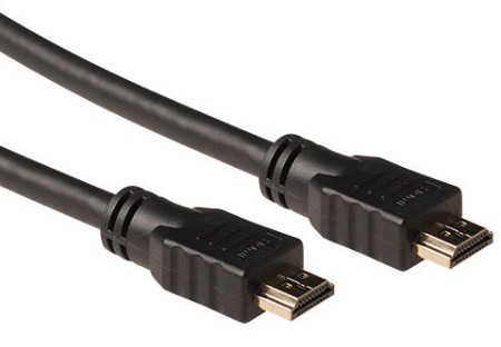 ACT AK3900 HDMI-kabel 0,5 m HDMI Type A (Standard) Sort