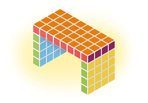 Geomag MagiCube Free Building 64