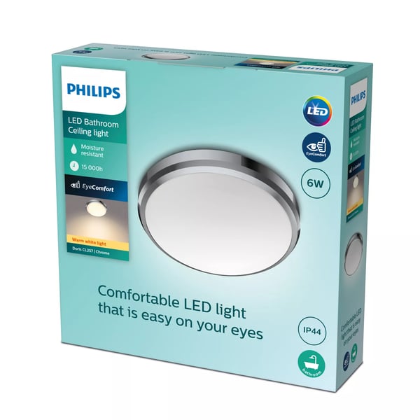 Philips Doris loftslampe 6 W