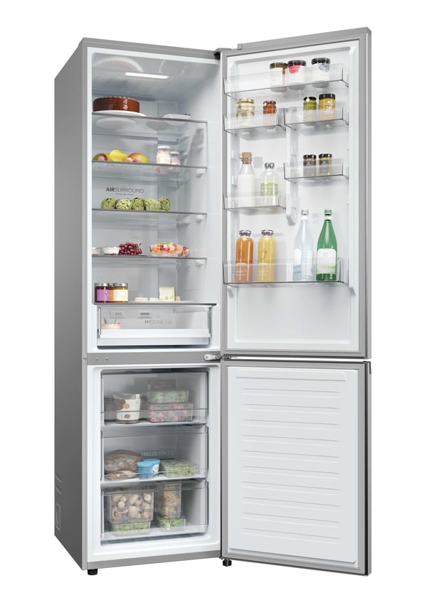 Haier 2D 60 Series 3 HDPW3620CNPK Vapaasti seisova 406 L Ruostumaton teräs